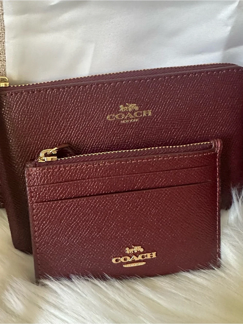 Coach Hadley Backpack with matching wristlet & card wallet - Picture 3 of 7